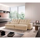 Ver imagem 1 de Sofá Classic Linho 02 Módulos 90 Cm B25 Cm Meu Sofá Online