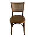 Ver imagem 2 de Cadeira Encosto Palhinha Cozinha Confortável Moderna Maeve Móveis Tomer