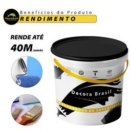 Fundo Preparador de Paredes Decora Brasil Fácil Aplicação - 14l - 5