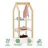 Estante Cabideiro Infantil Madeira Montessori Shops.4ever - 3