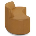 Ver imagem 5 de Sofá 4 Lugares para Sala de Estar Living 230cm Koane D06 Sintético Caramelo - Mpozenato