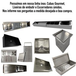 Pia Moderna Para Cozinha Cuba 70 X 40 Aço Inox Com Válvula Oferta + Escorredor Inox - 6