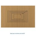 Ver imagem 5 de Painel Liso para TV 86 Polegadas Planejado 320x250cm Aruá CabeCasa MadeiraOriginals Marrom/Jatobá