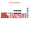 Ver imagem 6 de Kit Caixa de Ferramentas e Acessórios - Brinquedo 39 Peças