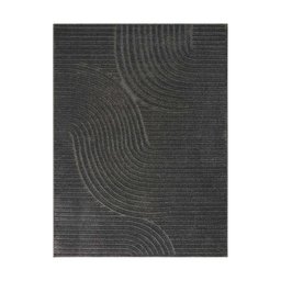 Tapete para Sala Realce Sand 52 Grafite 2,50x3,00m - 1