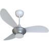 Ventilador de Teto Ventisol Mistral 3 Pás Branco/cinza Bivolt - 4