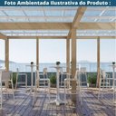 Ver imagem 5 de Mesa Bistrô Venice Fratini 110 Cm (altura) com Tampo Redondo 60 Cm (largura) Polipropileno Preto