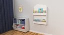 Ver imagem 2 de Livreiro Infantil Luiza 100% Mdf (criança Brinquedoteca)