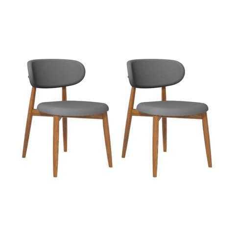 Conjunto 2 Cadeiras para Sala de Jantar Mariana