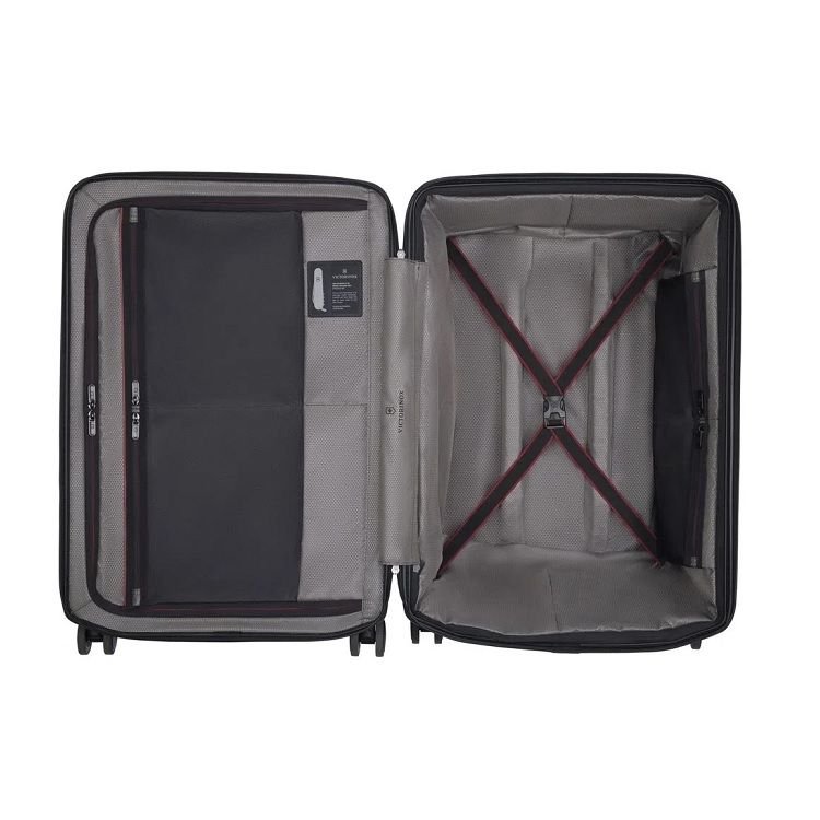 Mala Victorinox Spectra 3.0 Expandable Hardside Tamanho M Preta - 6