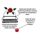 Ver imagem 3 de Porta Shampoo Rústico em Ferro:vermelho