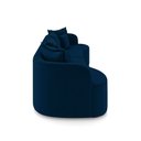 Ver imagem 6 de Sofá Living Decorativo Salinas 2 Lugares com Almofadas 210cm Modulado Veludo Azul G33- Gran Belo