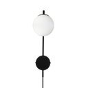 Ver imagem 7 de Arandela New Figo Preta C/ Plug e Interruptor - Vidro Branco