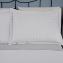 Ver imagem 3 de Kit Colcha Cobre Leito Matelado Casal King Size 3 Peças Copacabana 300 Fios:branco