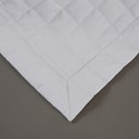 Ver imagem 5 de Kit Colcha Cobre Leito Matelado Casal King Size 3 Peças Copacabana 300 Fios:branco