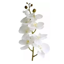 Ver imagem 1 de Orquídea Branca Artificial Pequena para Arranjo