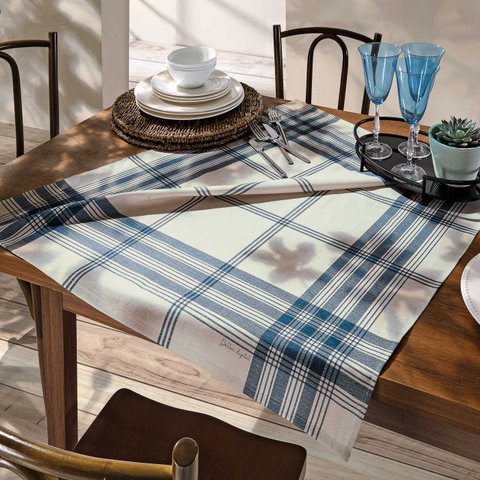 Toalha Centro De Mesa 78cm x 78cm Dohler Clean Renova Luna D