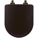 Ver imagem 1 de Tampa de Vaso Laqueado com Amortecedor Nuova Marrom Fosco para Bacia Deca com Ferragem Marrom
