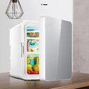 Ver imagem 4 de Mini Geladeira 12l 2 em 1 Refrigerador Aquecedor Frigobar Casa Carro Barco Resfria 220v 12v