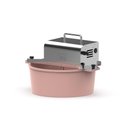 Ver imagem 2 de Misturador Elétrico Anodilar 7 Litros Rosa Bivolt