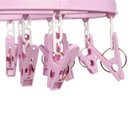 Ver imagem 2 de Mini-varal Oval 24 Prendedores - Rosa