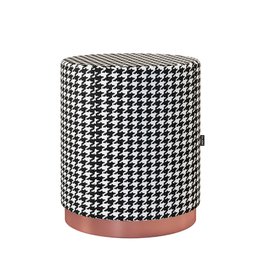 Puff Decorativo Redondo Denver Suede Cardan - Sheep Estofados - 1 Puff Decorativo Redondo Denver Suede Cardan - Sheep Estofados - 1