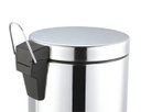 Ver imagem 5 de Lixeira de Banheiro Inox com Pedal e Cesto Removível 3l - Powemaid