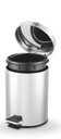 Ver imagem 2 de Lixeira de Banheiro Inox com Pedal e Cesto Removível 3l - Powemaid