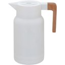 Ver imagem 1 de Norden Garrafa Térmica 25x13x13cm 1l Plástico Branco Ampola Vidro