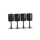 Ver imagem 2 de Kit 4 Taças de Plástico 300 Ml Preto Moda do Chef