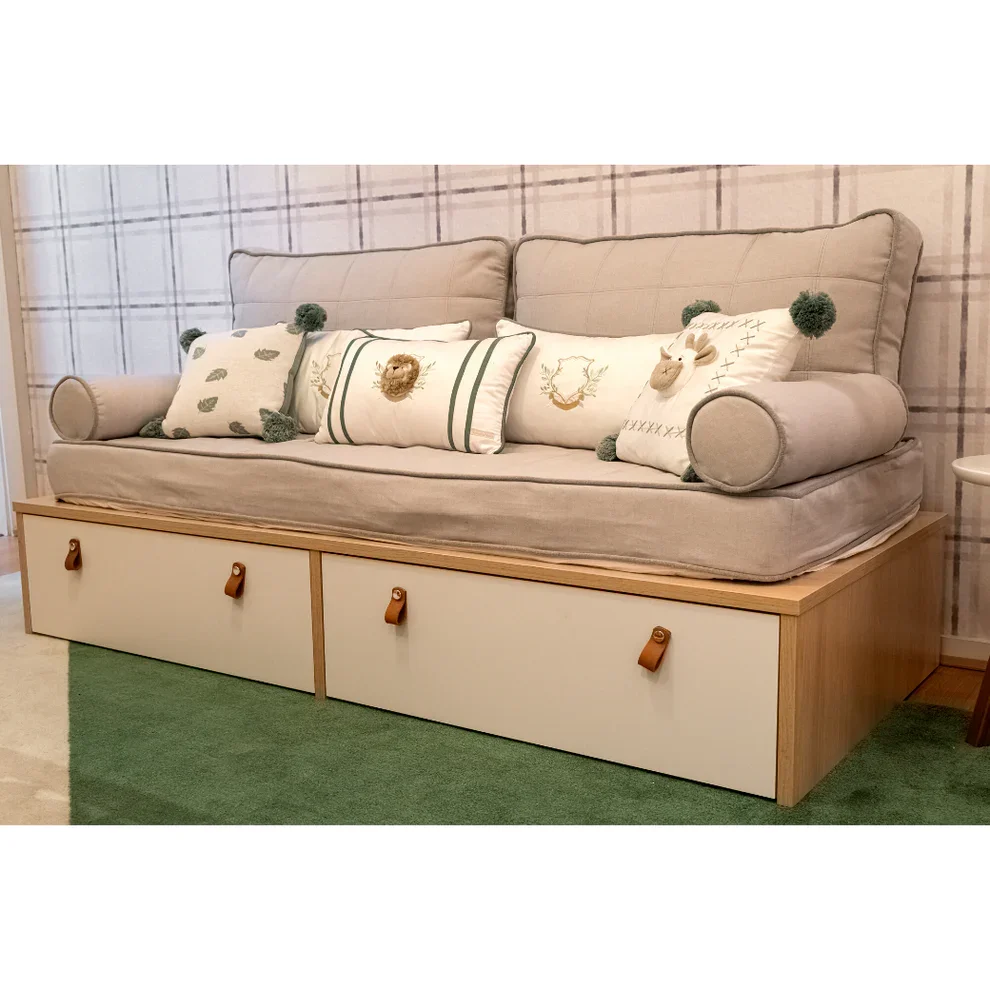 Cama Infantil com Gavetas Tamanho Solteiro para Quarto Infantil Linha Join - 2