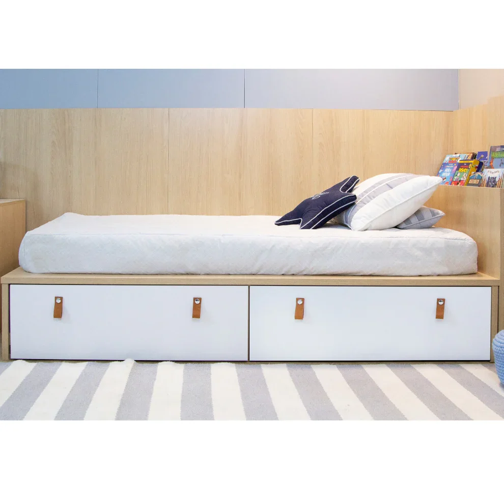 Cama Infantil com Gavetas Tamanho Solteiro para Quarto Infantil Linha Join - 6