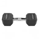 Ver imagem 3 de Par de Halteres Lion Performance Sextavado 3kg Aço Cromado