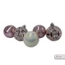 30 Bolas Natalinas para Decoração Árvore de Natal Cor:rosé - 4