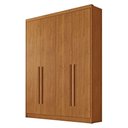 Ver imagem 1 de Guarda Roupa Casal Sevilha 4 Portas 3 Gavetas Cinamomo - Novo Horizonte