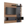 Painel para TV até 55 Polegadas 3 Prateleiras 2 Nichos Atlântico Colibri Móveis - 3