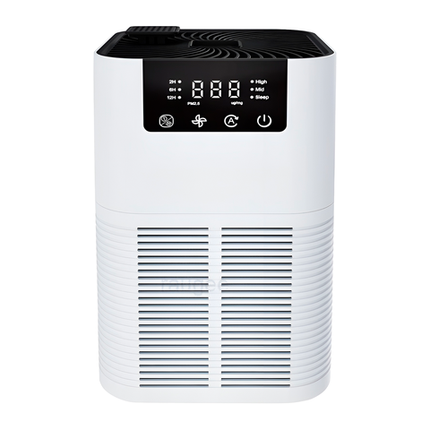 Purificador de Ar + Aromatizador Elimina Fumaça Pelos Bacterias Mofo C/ Sensor Poluição