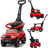 Carrinho Jeep Vermelho de Passeio para Bebe Andador Zippy Toys - 2