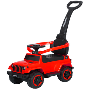 Carrinho Jeep Vermelho de Passeio para Bebe Andador Zippy Toys