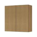 Ver imagem 1 de Armário Aéreo 2 Portas 80cm 100% Mdf Rainha Nature