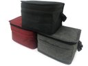 Ver imagem 6 de Bolsa Térmica Porta Marmita Lanche Bebida Com Bolso frontal Para Talheres E Alça Regulável: Cinza
