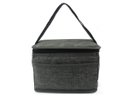 Ver imagem 1 de Bolsa Térmica Porta Marmita Lanche Bebida Com Bolso frontal Para Talheres E Alça Regulável: Cinza
