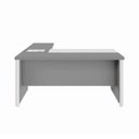 Ver imagem 4 de Mesa em L Executiva Diretor Direita 160cm x 170cm com Caixa de Tomadas e Porta Objetos F5 Office