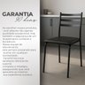 Kit 4 Cadeiras para Mesa de Jantar Cozinha Assento Estofado Isa Floral - 6
