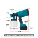 Ver imagem 6 de Pulverizador Spray Pistola de Tinta Regulável 1000ml Bivolt