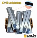 Ver imagem 2 de Kit - Paleta espátula Beta 40CM para assentamento de bloco estrutural (5 unid.) Bailéu Régua Beta