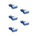 Ver imagem 3 de 05 Pé Calcador de Teflon Pesponto Compensado para Maquina Reta Industrial Lado Esquerdo 3mm Tcl-1/8e