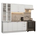 Ver imagem 2 de Armário de Cozinha Completa 270 cm Branco Vik Madesa 05