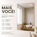 Ver imagem 6 de Espelho Adesivo Retangular 30x40cm Acrilico sem Moldura para Banheiro Transparente Yeet