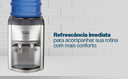Ver imagem 5 de Bebedouro de Água Gelada Latina BR355 Compressor Branco com Verde 220V